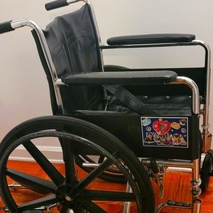 Wheelchair. Used. In working condition.